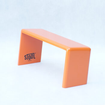 ławeczka do medytacji pomarańczowa